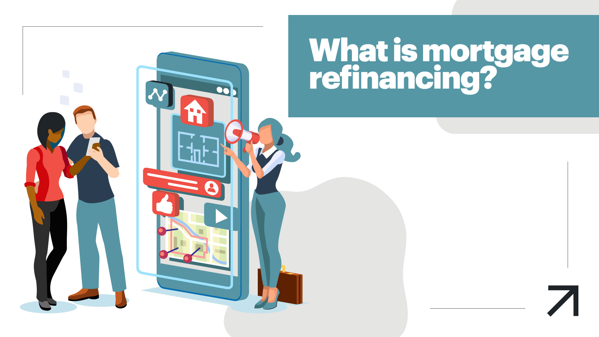 mortgage loan officer describing what is mortgage refinancing