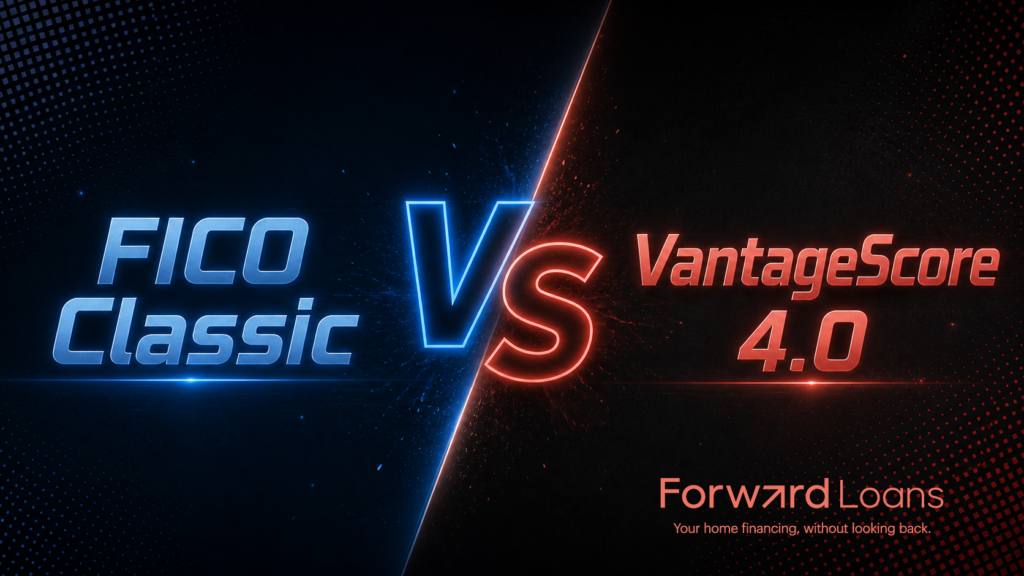 FICO Classic vs VantageScore 4.0 credit score comparison
